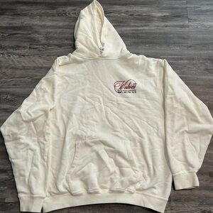 Darc Sport White Hoodie Relaxed Fit Sweatshirt